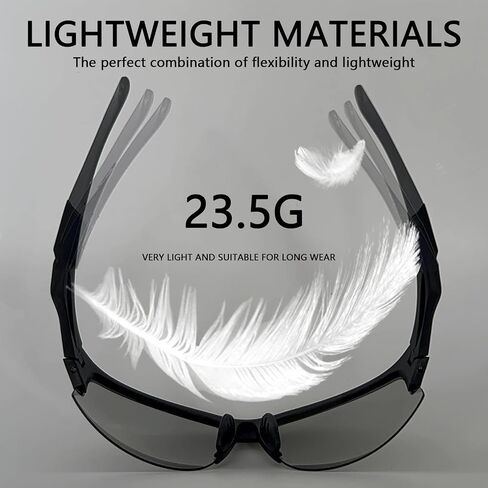 SHUOLIYAN Polarized Baseball Sunglasses For Men Women, Cycling Glasses For Cycling Baseball Golf Fishing Driving Running in Saudi Arabia