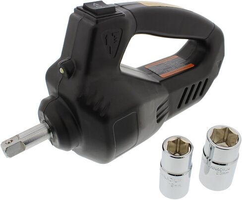 ABN 3-in-1 Electric 3-Ton Car Hydraulic Floor Jack, Tire Inflator Air Pressure Gauge, Impact Wrench Automotive Service in Saudi Arabia