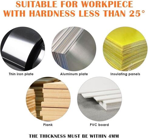 مجموعة رؤوس مثقاب HSS مكونة من 3 قطع، 1/4 بوصة ساق سداسية أخدود حلزوني عالي السرعة من الفولاذ المطلي بالتيتانيوم لثقب مخروطي للوحة الحفر ثقب خشب معدني من الألومنيوم (4-12 مم/4-20 مم/4-32 مم) in Kuwait