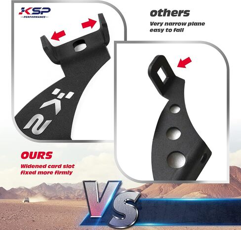 KSP Jack Mount Hood Hinge Door Hinge Bracket Anti-Theft mouting for 2007-2018 JK,2018+JL Offroad Black in Saudi Arabia