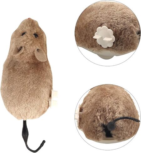 YOFOBU 8 عبوات من ماوس سباق الفئران ذات المظهر الواقعي لحفلة اللعب بالماوس in Kuwait