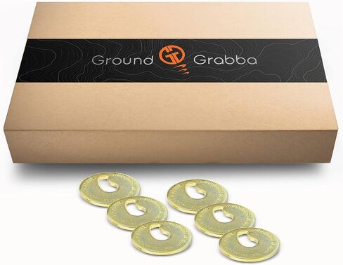 GROUNDGRABBA 3/4" 19mm Hex 4 Pack. Clip -in Socket Driver for Driving in Your GroundGrabba Screw-in Tent Stake Ground Anchors in Saudi Arabia