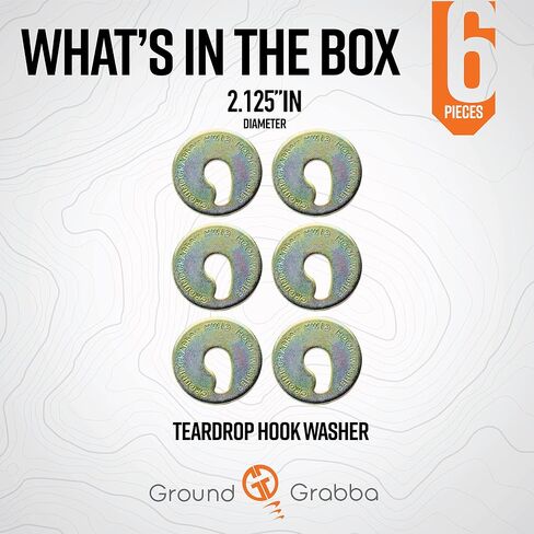 GROUNDGRABBA 3/4" 19mm Hex 4 Pack. Clip -in Socket Driver for Driving in Your GroundGrabba Screw-in Tent Stake Ground Anchors in Saudi Arabia