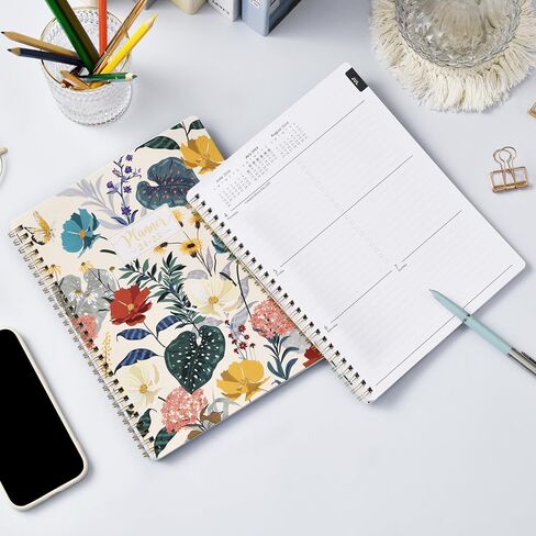 Youthamazing Planner 2024-2025 - JULY 2024 - JUNE 2025, 8" x 10", Planner 2024-2025 Weekly and Monthly, 2024-2025 Academic Planner Spiral Bound in Saudi Arabia
