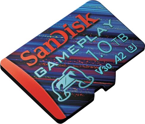 SANDISK 1TB Gameplay microSD Memory Card for Mobile Gaming - Up to 190MB/s, for Handheld Console Gaming - SDSQXAV-1T00-GN6XN in Kuwait