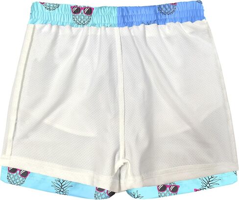 Deerose Boys Swim Trunks with Compression Lined Kids Summer Beach Shorts 5-14 Years in Kuwait