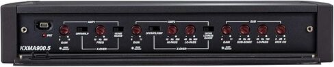 Kicker 48KXMA9005 KXMA900.5 4x125w 4-Ch Full-Range Class-D Marine Amplifier w/400w Class-D Sub Ch in Saudi Arabia