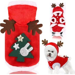 زي عيد الميلاد للكلاب، فستان تزيين الجرو، هدية عيد ميلاد للكلاب (متوسط) in Kuwait