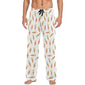 Carrot Easter Men's Pajama Pants Comfy Mens Lounge Pants with Pockets Mens Pants pj Bottoms，Gifts for Men in Saudi Arabia