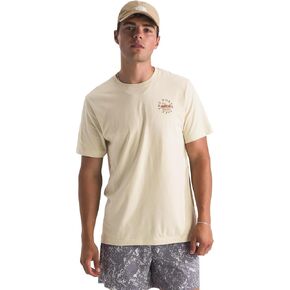 The North Face Mens Sunrise Escape Regular Short Sleeve Tee - Casual Graphic T-Shirt, Regular Fit, Soft Cotton Fabric in Saudi Arabia
