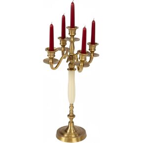 Generic 3/5 Candle Metal Candelabra Candlestick Candlestick Holders Wedding Event Candelabra for Wedding Dining Table Xmas Party Home Decor in Kuwait