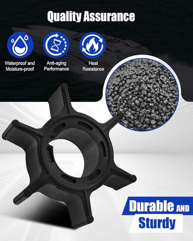 طقم تصليح دفاعة مضخة مياه مناسب لهوندا خارجي 8 9.9 10 15 20 HP BF8D BF9.9D BF15D BF20D أجزاء محرك القارب استبدال 06193-ZW9-A32 06193-ZW9-A33 06193-ZW9-A34 in Saudi Arabia