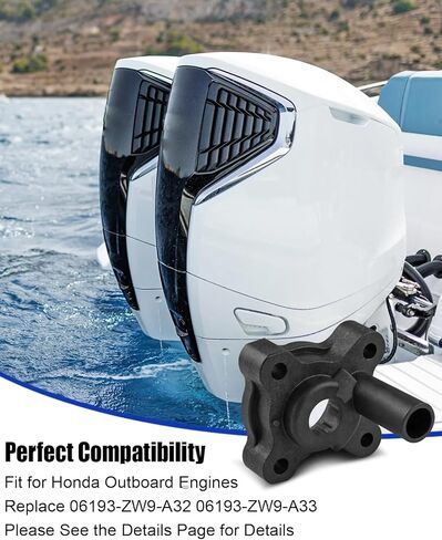 طقم تصليح دفاعة مضخة مياه مناسب لهوندا خارجي 8 9.9 10 15 20 HP BF8D BF9.9D BF15D BF20D أجزاء محرك القارب استبدال 06193-ZW9-A32 06193-ZW9-A33 06193-ZW9-A34 in Saudi Arabia