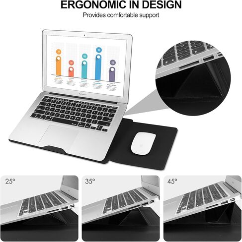 حافظة كمبيوتر محمول مقاس 17.3 بوصة لجهاز Essential 17/ TPN-I139_320M3AV(2023/2025)/Pavilion Envy 17، متوافقة مع حقيبة الكمبيوتر المحمول IdeaPad/LG Gram/ASUS/Dell/ROG Strix/Acer مقاس 17 بوصة - 17.3 بوصة، باللون الأسود in Kuwait
