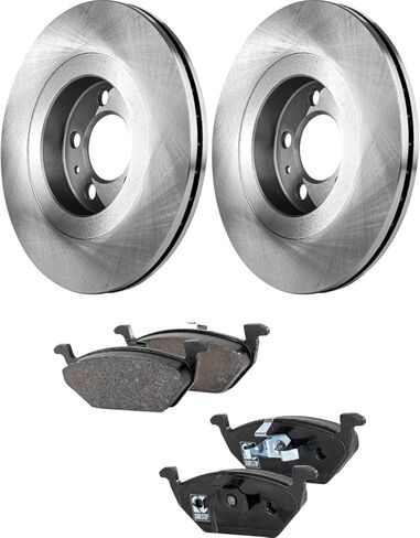 Interchange Front Brake Disc and Pad Kit fits Volkswagen Jetta 1999 1.9L Diesel (280mm Front Disc) in Saudi Arabia