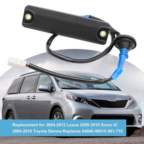 MDEOOSKY 901-715 Liftgate Release Switch Trunk Hatch Liftgate Switch Replacement for Lexus 2004-2012 Replacement for Scion TC 2005-2010 Replacement for Toyota Sienna 2004-2010, Replaces 84840-08010 in Saudi Arabia