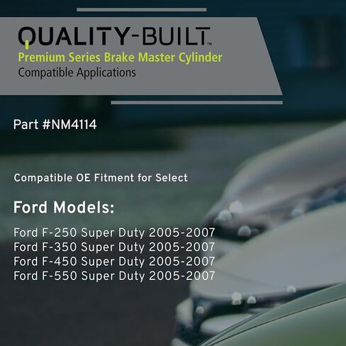 أسطوانة الفرامل الرئيسية عالية الجودة مع خزان NM4114 - متوافقة مع سيارات Ford 2005-2007 (F-250 Super Duty، F-350 Super Duty، F-450 Super Duty، F-550 Super Duty) in Kuwait