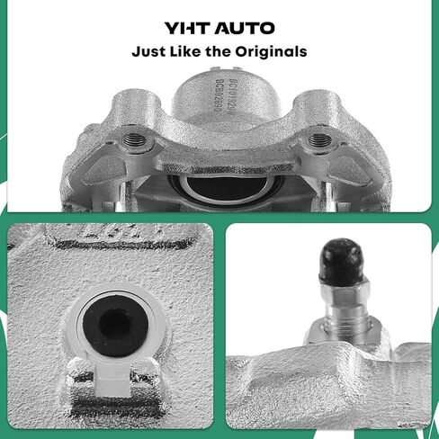 YHTAUTO Front Disc Brake Calipers with Bracket Replacement for Nissan Altima 2002-2006, Maxima 2002-2003 & Infiniti I35 2002-2004, Front Driver Passenger Caliper Set of 2 in Saudi Arabia