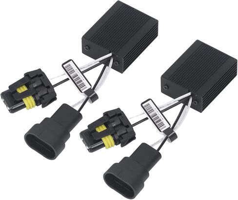LED Headlight Decoder, Universal Fit, Plug and Play, Eliminates Flickering and Error Codes, for Cars, Trucks, and SUVs in Saudi Arabia