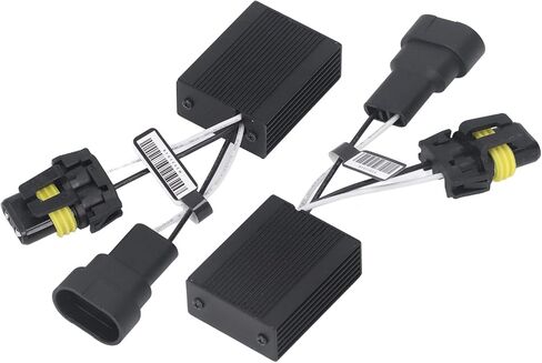 LED Headlight Decoder, Universal Fit, Plug and Play, Eliminates Flickering and Error Codes, for Cars, Trucks, and SUVs in Saudi Arabia