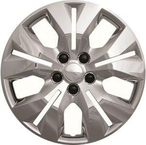 4 New 16" inch Chrome Hub Caps: 2012-2015 Chevy Cruze 5 Split Spoke -467-16C in Saudi Arabia