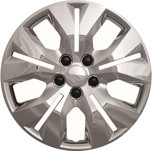 4 New 16" inch Chrome Hub Caps: 2012-2015 Chevy Cruze 5 Split Spoke -467-16C in Saudi Arabia