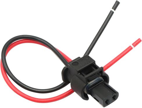 Fuel Injector Wiring Connector Pigtail Plug Socket 7543312-02 8J0973202 8J0-973-202 872-857-561 Compatible with BMW VW Audi Porsche in Saudi Arabia