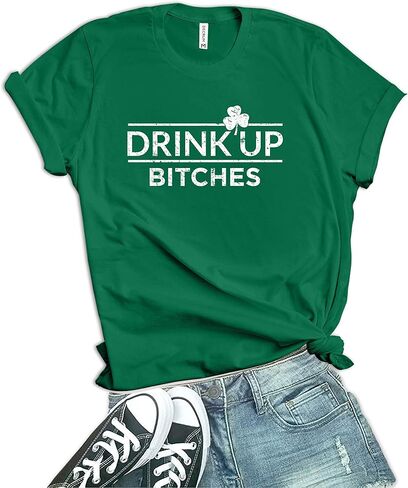 Green St Patricks Day Shirt Women - Let's Get Lucky Charms Patty's Irish Saint Patricks Day Outfits in Saudi Arabia