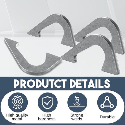 4 Pack Weld-on Tie Down Strap Point, Tie Down Strap Steel, Stainless Steel, 1/4" Thick in Kuwait