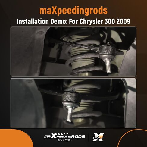 maxpeedingrods 2 قطعة ذراع التحكم العلوي الأمامي مع وصلة كروية لشاحن دودج 2006-2023 تشالنجر 2008-2023 ماغنوم 2005-2008 كرايسلر 300 2005-2023، 620177 K620178 مجموعة ذراع التحكم في التعليق in Saudi Arabia