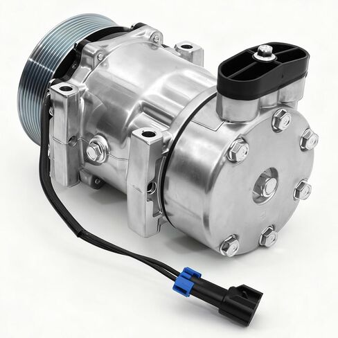 ضاغط تيار متردد مع قابض متوافق مع Kenworth C500 K270 K370 T170 T270 T370 T400 W900 Peterbilt 320 379 385 in Saudi Arabia