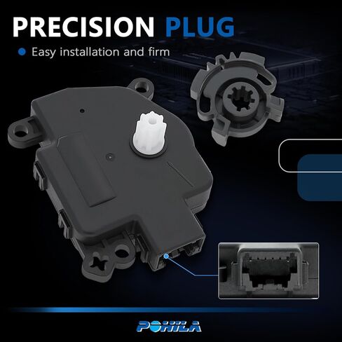HVAC Heater Blend Door Actuator with Gear Compatible with 2011 2012 2013 Jeep Grand Cherokee Dodge Durango Replaces 68079488AA 68079488AB 604-045 in Kuwait