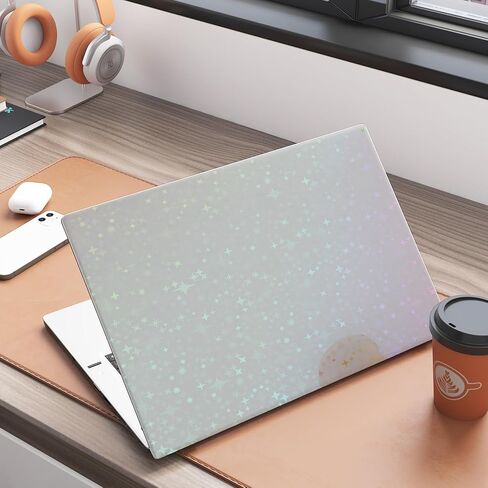 ورق تغليف ثلاثي الأبعاد من Decotalk Star مقاوم للماء مقاس 17.7 × 120 بوصة، أوراق تغليف ذاتية اللصق، ورق تغليف فيلم، ورقة تغليف لاصقة، ورق تغليف لامع من الفينيل in Kuwait