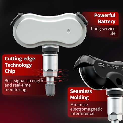 مستشعر TPMS لضغط الإطارات من Marsflex - مناسب لسيارة Toyota Sequoia Sienna Tundra، مجموعة نظام مراقبة ضغط الإطارات 315 ميجاهرتز مكونة من 4 قطع، OE 42607-0C070، 42607-08010، 42607-0C030، 42607-0C050، 42607-0C060 in Saudi Arabia