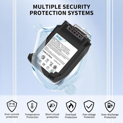 10PACK 735mAh RS5100 Battery Replacement,for Zebra Scanner RS51 RS5100 RSBT5 RS61 RS6100 BT-000397 BT-000398 RS61B0 RS61C0 RS51B0 RS51C0 BTRY-RS51-7MA-01. in Kuwait