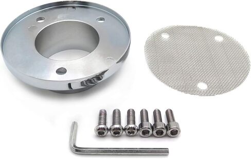 XKMT-Exhaust Tip Muffler Power Outlet Compatible With Atv Polaris Predator Outlaw 500 Chromed [B00YWC8YE6] in Saudi Arabia