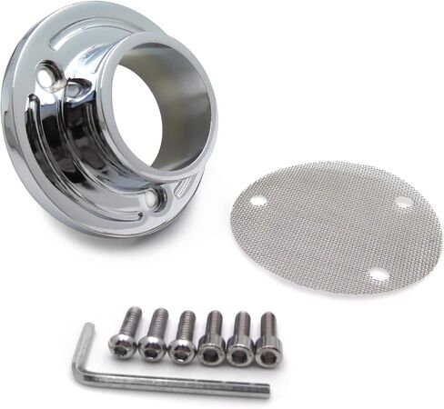 XKMT-Exhaust Tip Muffler Power Outlet Compatible With Atv Polaris Predator Outlaw 500 Chromed [B00YWC8YE6] in Saudi Arabia