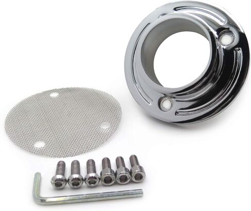 XKMT-Exhaust Tip Muffler Power Outlet Compatible With Atv Polaris Predator Outlaw 500 Chromed [B00YWC8YE6] in Saudi Arabia