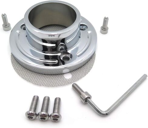 XKMT-Exhaust Tip Muffler Power Outlet Compatible With Atv Polaris Predator Outlaw 500 Chromed [B00YWC8YE6] in Saudi Arabia