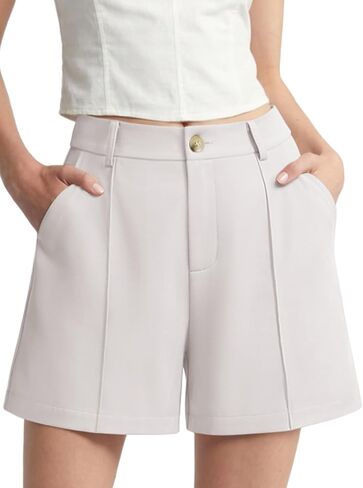 NIMIN Shorts for Women Dressy Casual High Waisted Tailored Short 2026 Summer Business Work Trousers Shorts with Pockets in Saudi Arabia