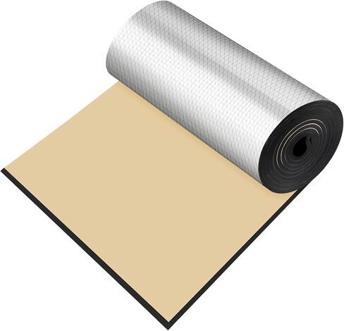 حصيرة عزل الصوت الحراري 394 مل، حصيرة عزل الصوت، مادة عازلة للصوت للسيارات، باب سقف محرك غطاء محرك السيارة، الشاحنة والمركبة (39 × 39 بوصة) in Kuwait