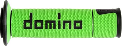 مقابض مقود الدراجة النارية من Domino A450 Road Race - متوسطة/ناعمة (أخضر/أسود) in Kuwait