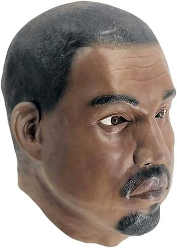 Realistic Black Man Latex Mask Celebrity Male Man Rubber Mask Halloween Novelty Costume Party in Saudi Arabia