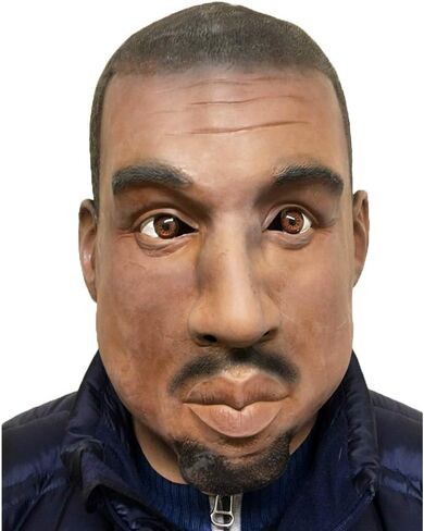 Realistic Black Man Latex Mask Celebrity Male Man Rubber Mask Halloween Novelty Costume Party in Saudi Arabia