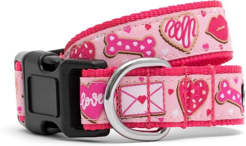 The Worthy Dog Gumball Purple Polka Stylish & Durable Nylon Dog Collars, Adjustable Strong Buckle - Medium, Purple in Saudi Arabia