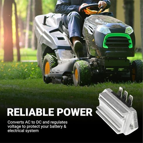 مقوم منظم الجهد بلو ستارز لمحركات Kohler 8-25 HP مع مولدات 15 أمبير - يناسب CH18S CH20 CH22 CH23 CH25 - يستبدل 41 403 10-S 41 403 09-S 25 403 03-S John Deere AM102596 AM34738 in Kuwait
