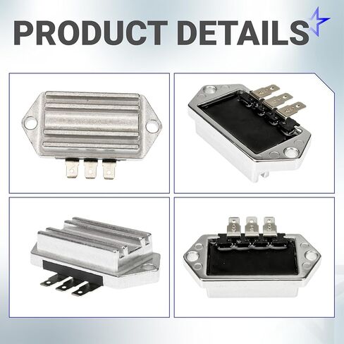 مقوم منظم الجهد بلو ستارز لمحركات Kohler 8-25 HP مع مولدات 15 أمبير - يناسب CH18S CH20 CH22 CH23 CH25 - يستبدل 41 403 10-S 41 403 09-S 25 403 03-S John Deere AM102596 AM34738 in Kuwait