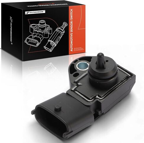A-Premium Fuel Pressure Sensor [4 Blades] Compatible with Volvo C30 2008-2010, S40 2004-2010, V50 2005-2010, 2.4L in Kuwait