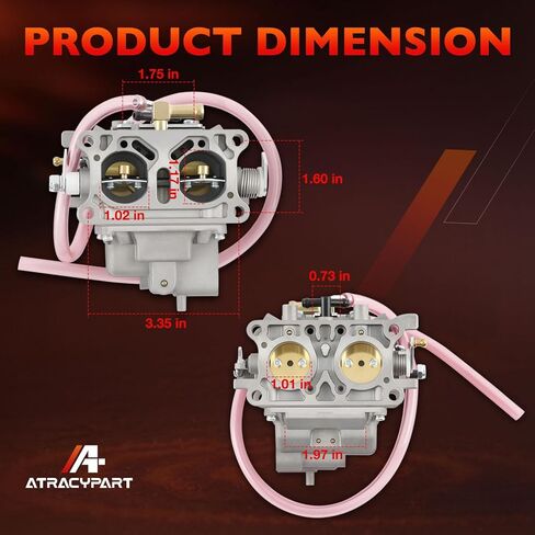 Carburetor Compatible with Kawasaki Mule 3000 3010 3020 2001–2008, Replaces OEM 15003-2766, Fits KAF620 Trans 4x4 Models, with Fuel Pump Spark Plugs in Saudi Arabia