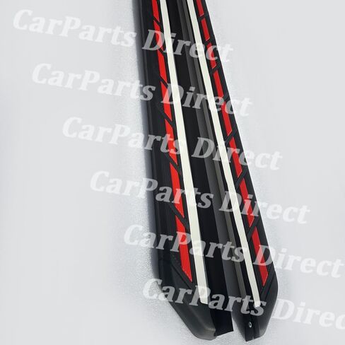 for Infiniti QX60 2022-2025 Running Boards, Aluminum Alloy Fixed Side Steps | DIY Installation with Complete Kit Red(ZXH) in Saudi Arabia
